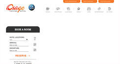 Desktop Screenshot of osagecasino.com
